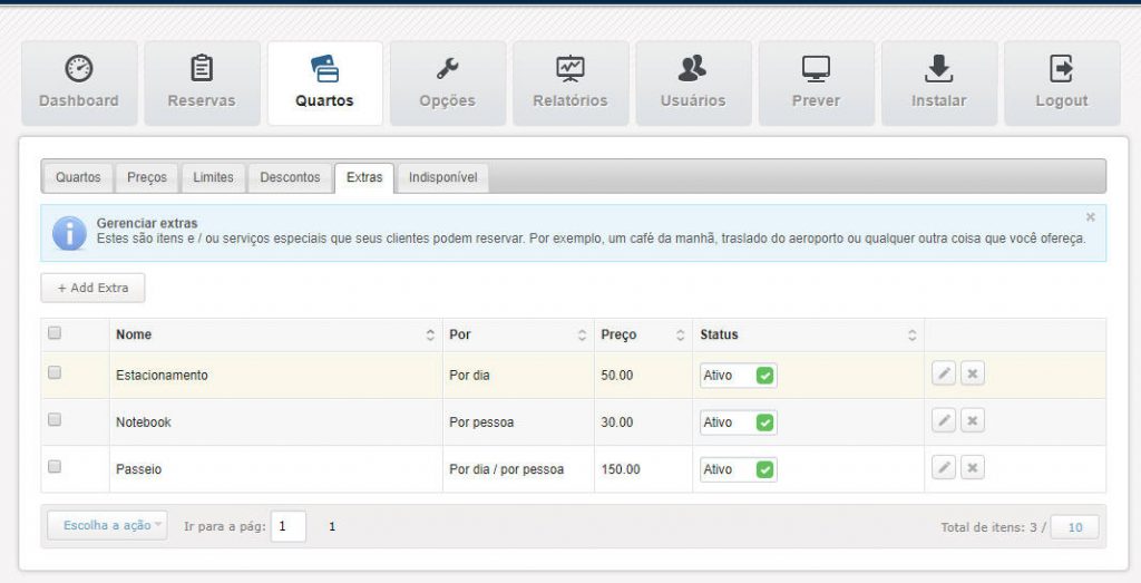 Script Motor De Reserva De Quartos Para Hotel