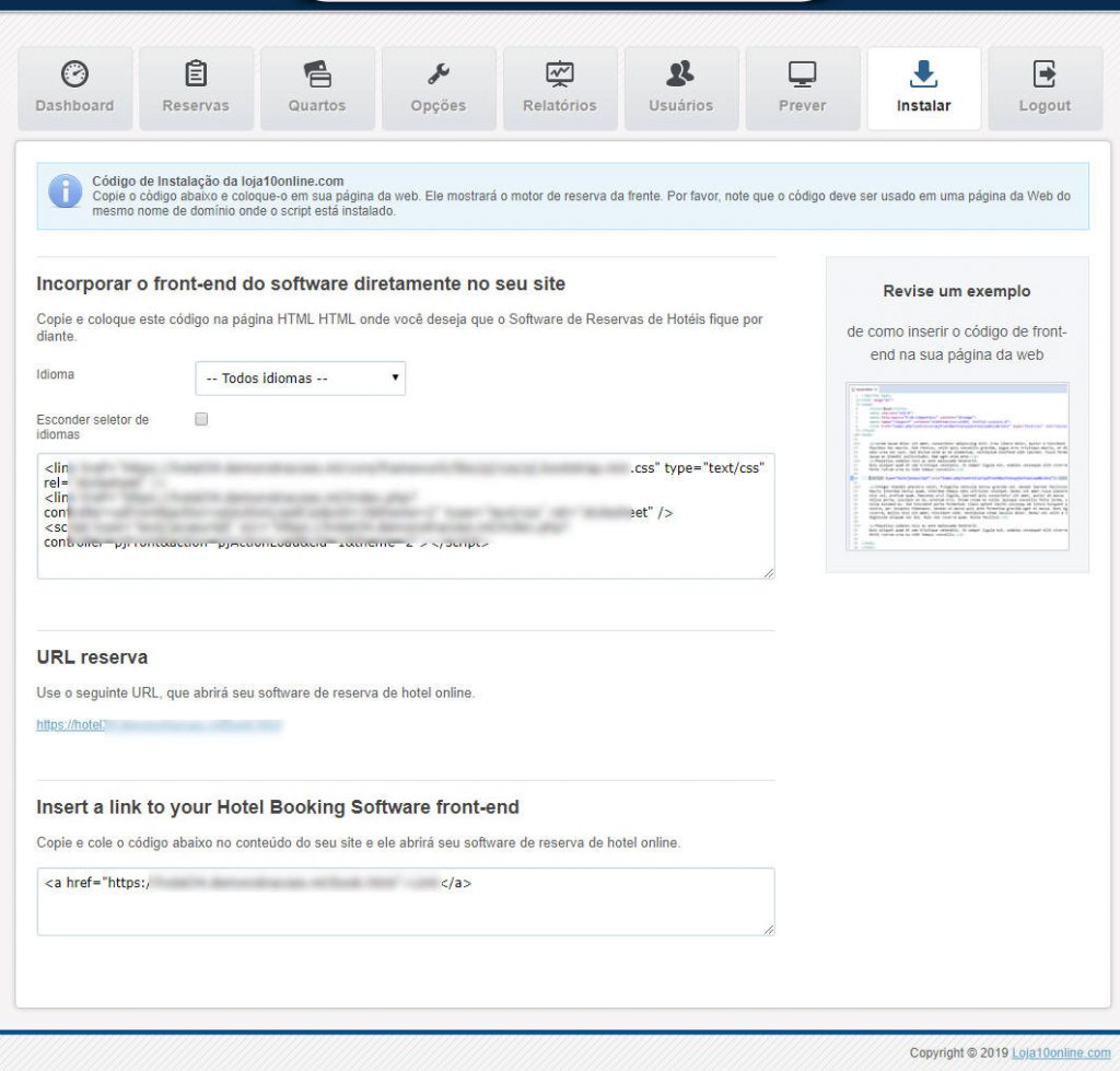Script Motor De Reserva De Quartos Para Hotel