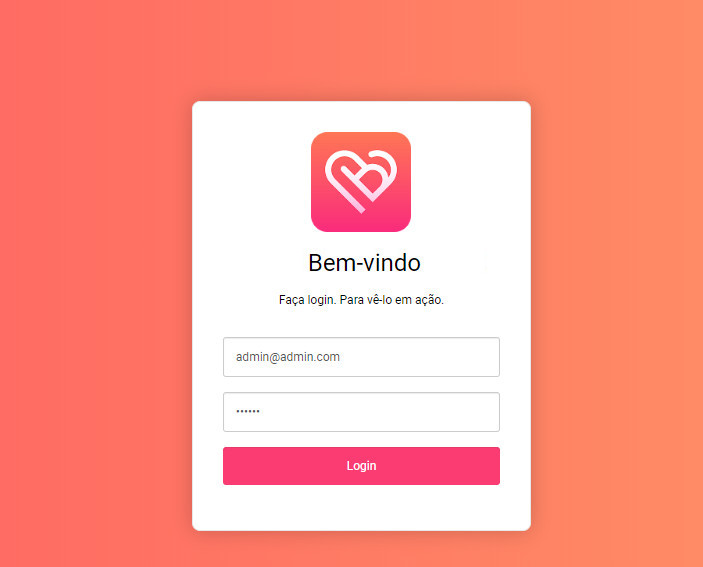 App clone do Tinder Android código-fonte