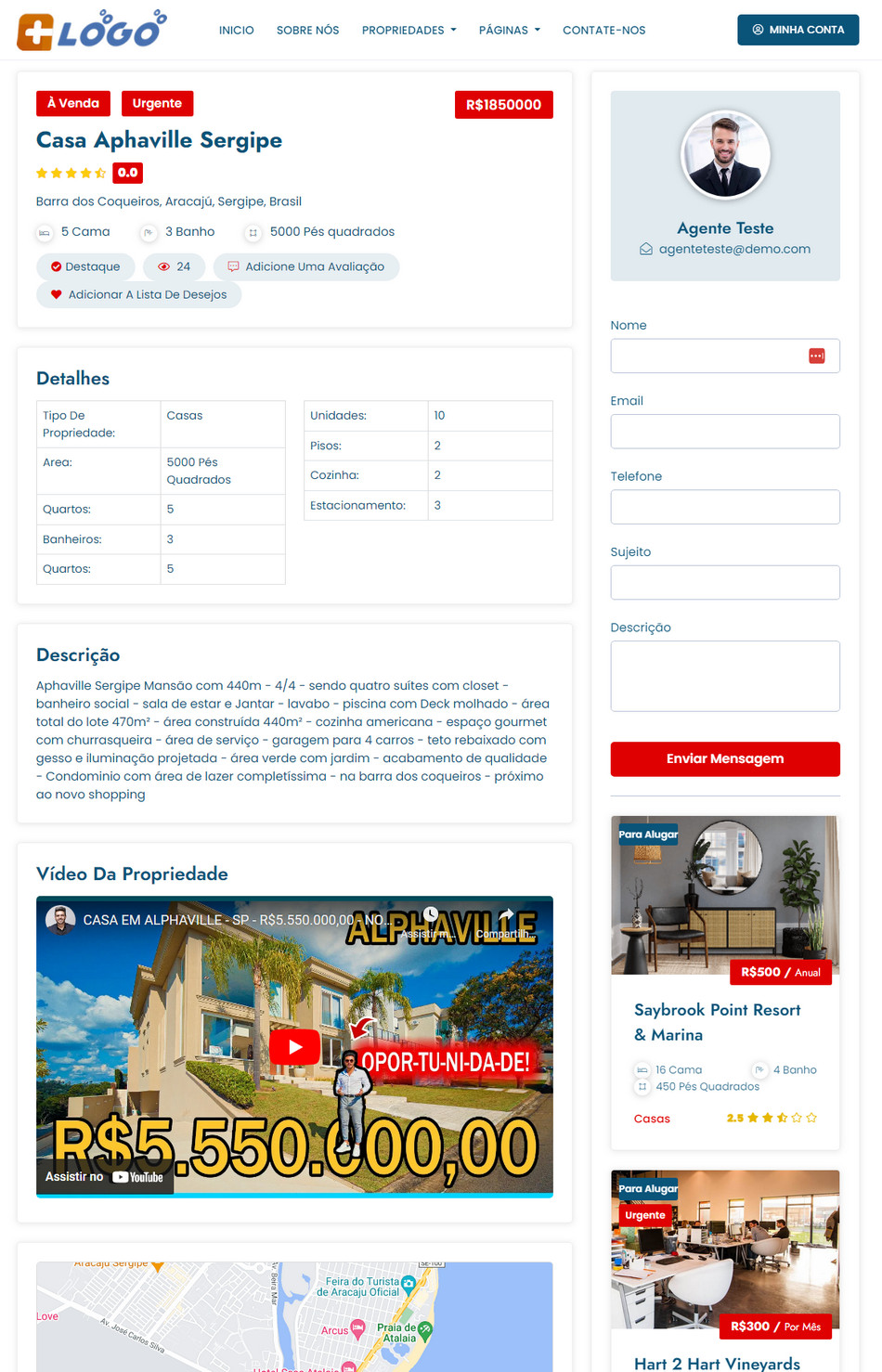 Script Imobiliária Virtual Top com SaaS