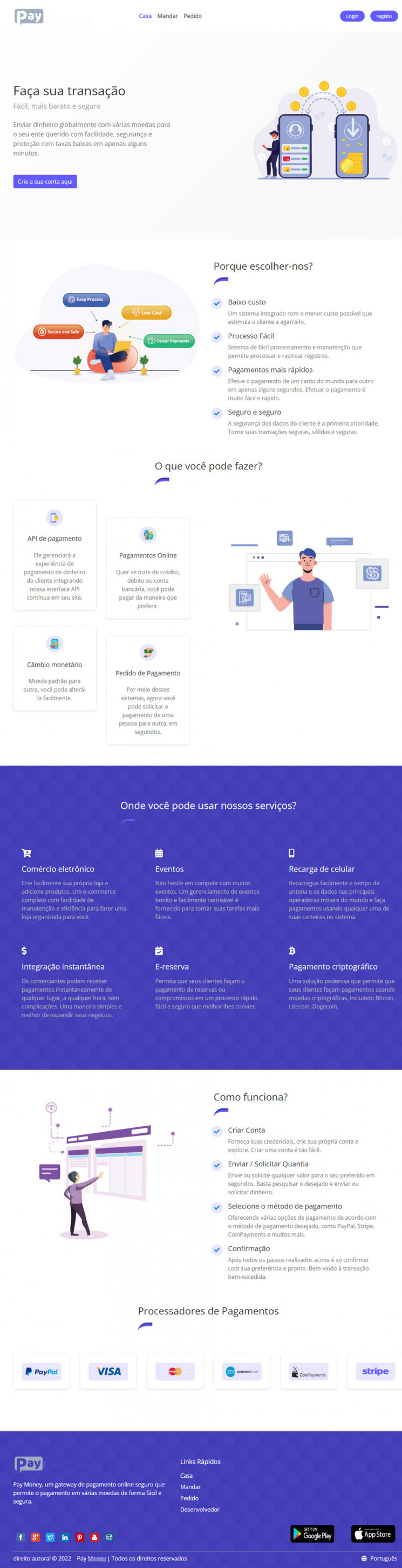 Script Sistema de pagamentos banco digital clone do paypal pagseguro payu fintech completo com admin