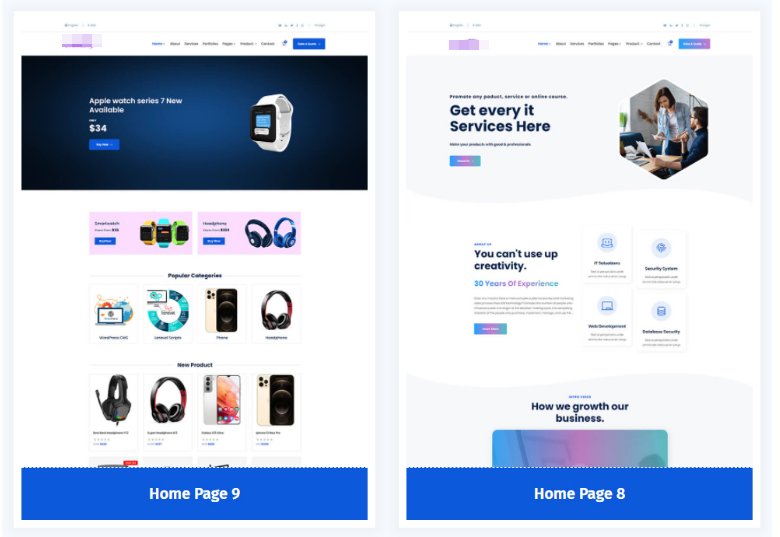 Site administrável Loja Virtual Responsivo 2023 CMS