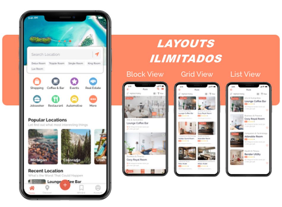 Aplicativo Guia Comercial Android e IOS Online com Administração SaaS