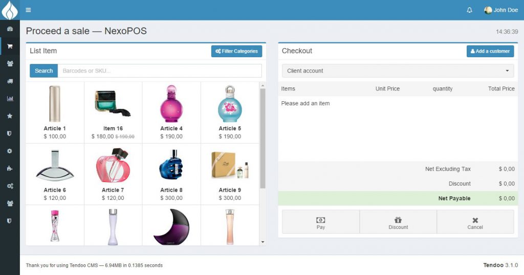Sistema Frente de Caixa PDV Ponto de vendas 