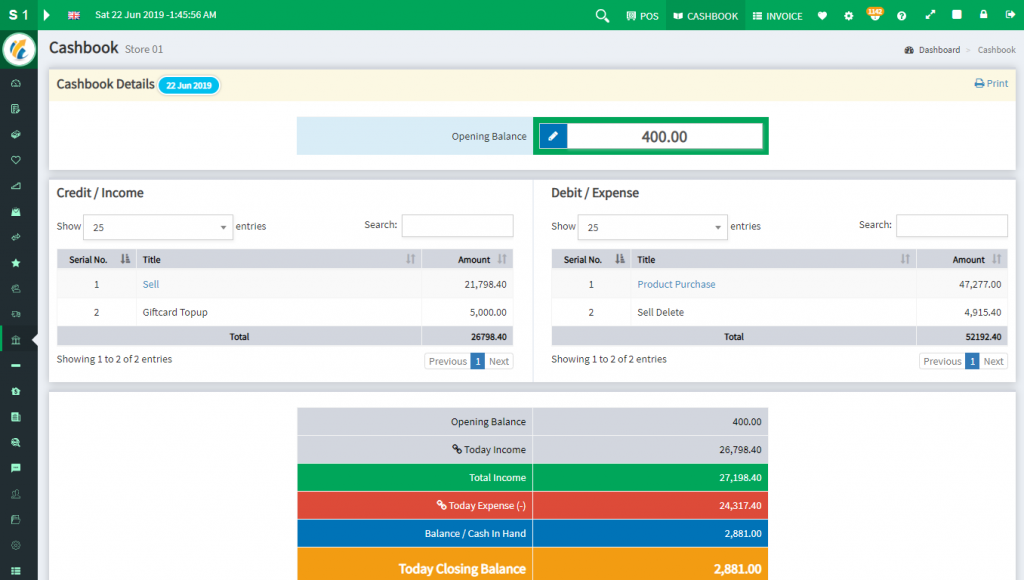 Sistema PDV ponto de venda frente de caixa e Estoque