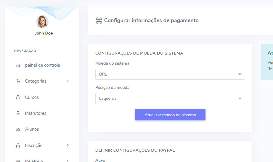 Aplicativo EAD Cursos Online Android IOS Com Site e Administração SaaS