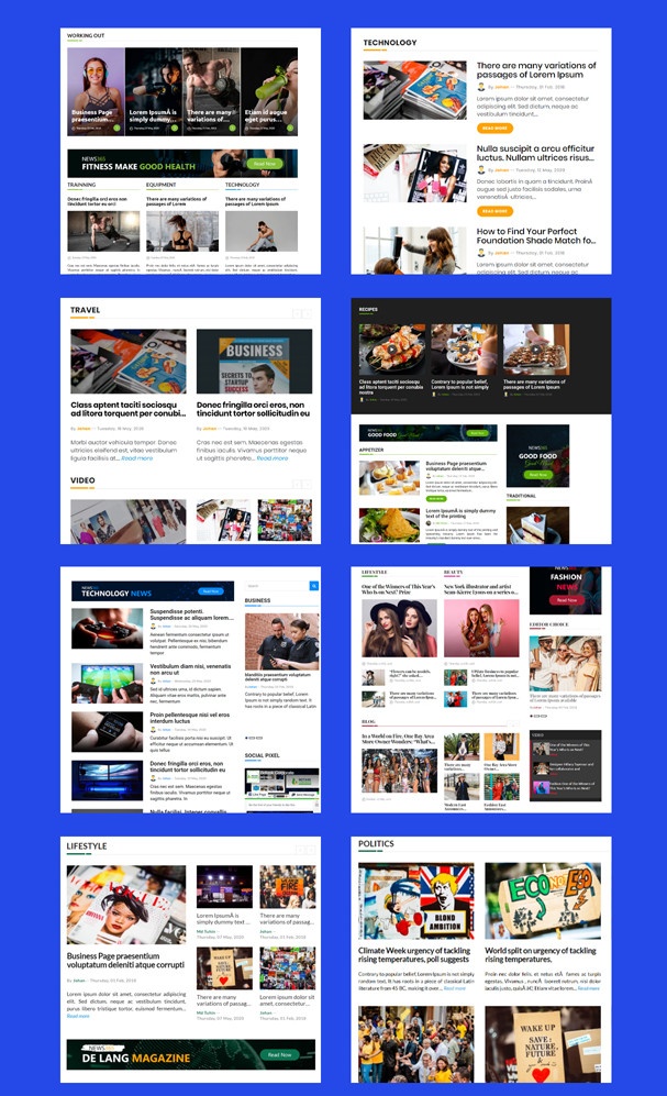 Script Portal De Notícias Php Responsivo com administração 2021