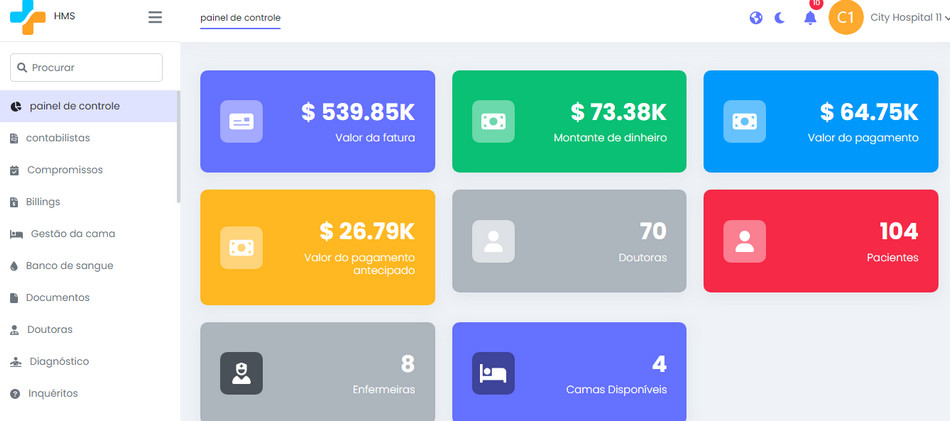 Sistema Multi Hospital Completo com admin SaaS Infy