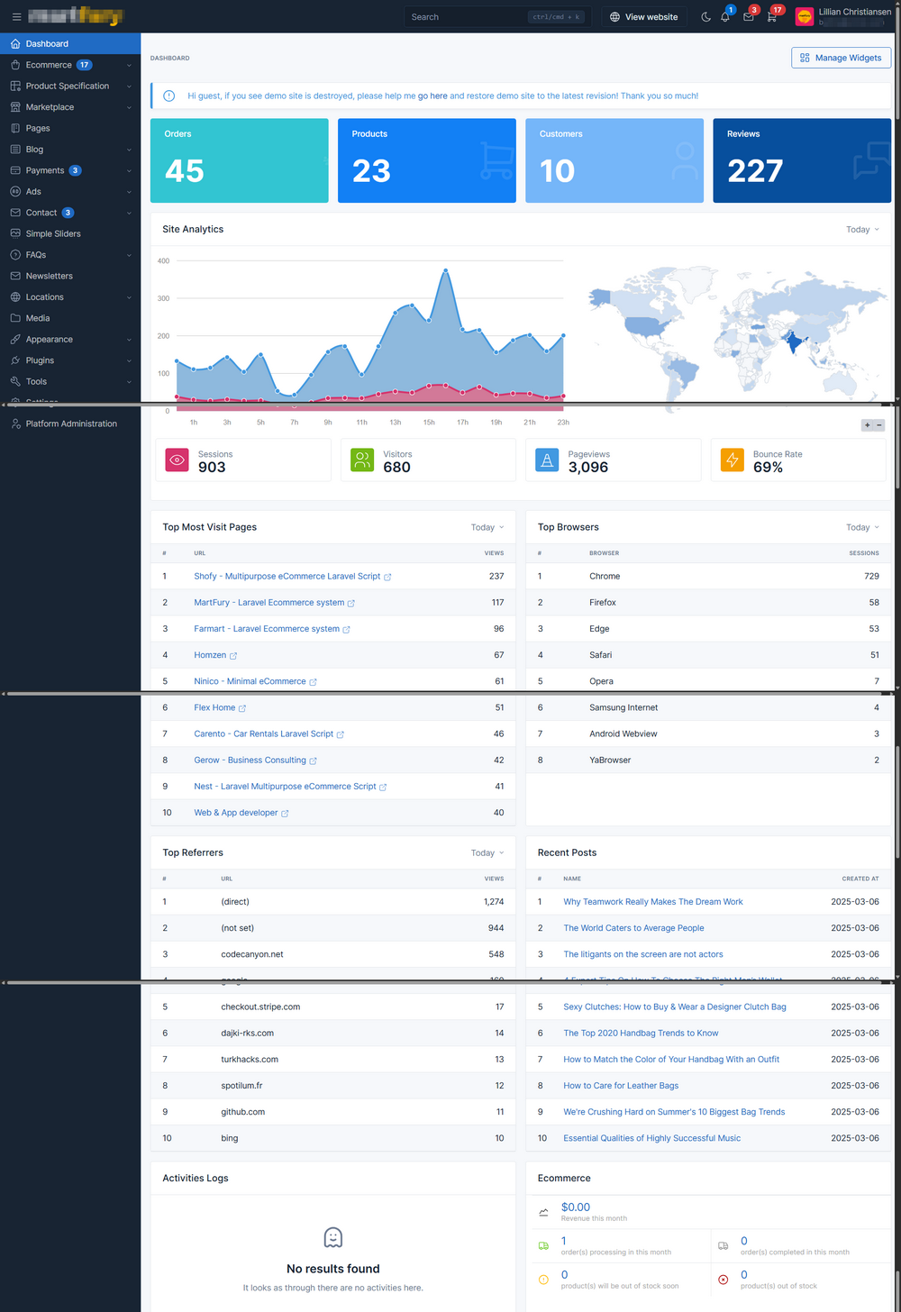 Ecommerce Loja Virtual Marketplace Multilojas Multivendedor SaaS