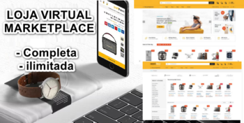 Ecommerce Loja Virtual Marketplace Multilojas Multivendedor SaaS