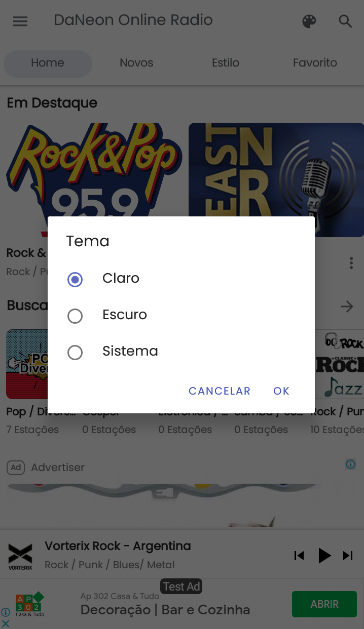 Aplicativo Rádio Online Com Administração