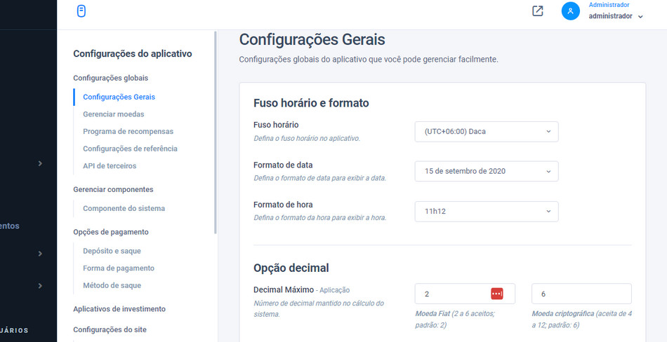 Sistema banco Digital Investimento Fintech Multinivel