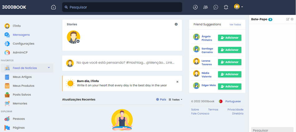 Script Rede Social Clone do Facebook php completo