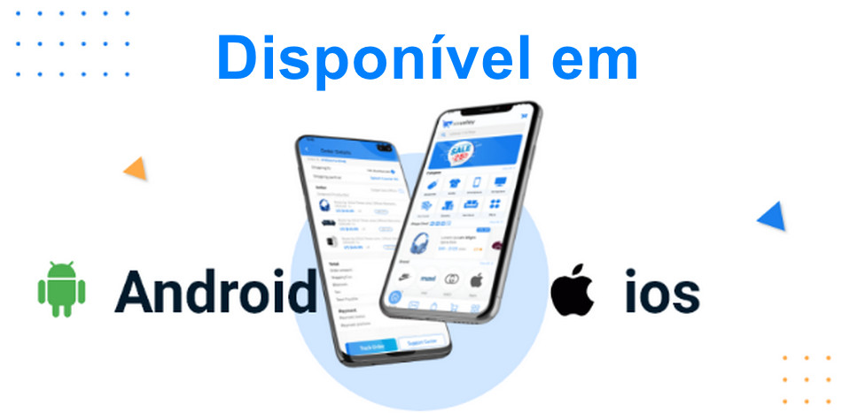 Aplicativo Delivery Ecommerce Marketplace Loja Virtual e PDV Android e IOS