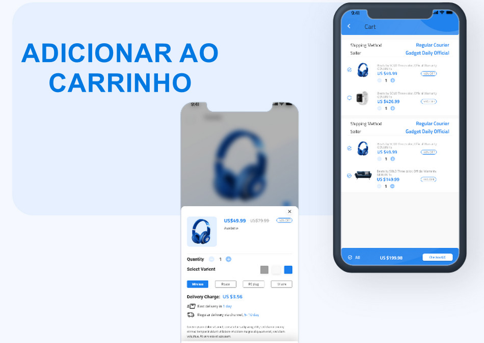 Aplicativo Delivery Ecommerce Marketplace Loja Virtual e PDV Android e IOS