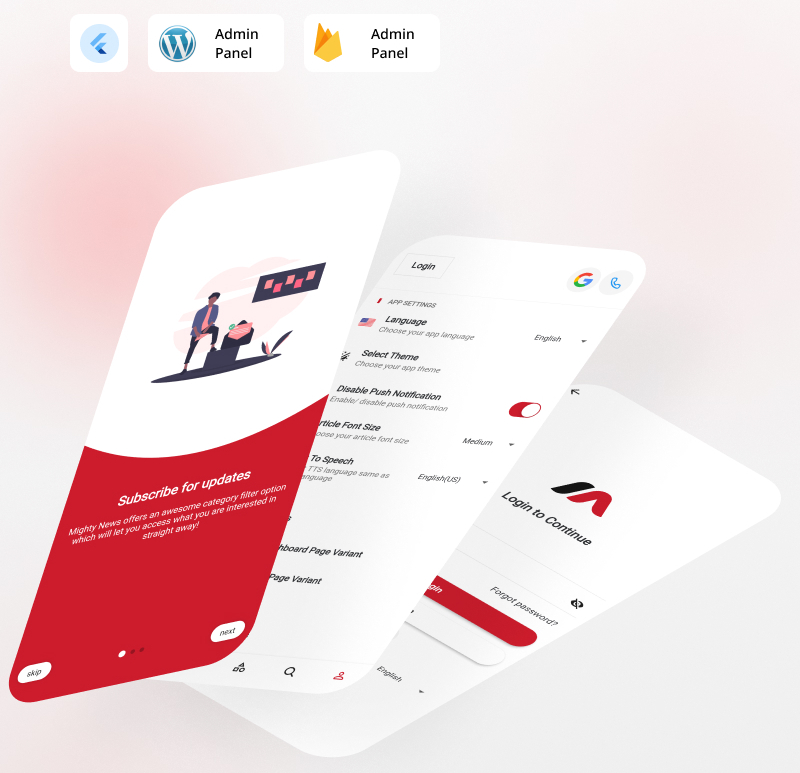 Aplicativo Notícias Android e IOS com Admob