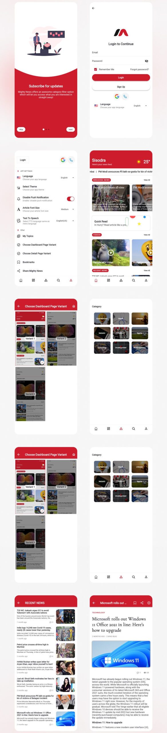 Aplicativo Notícias Android e IOS com Admob