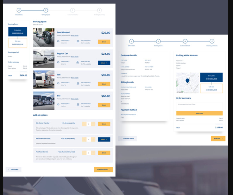 Estacionamento Car Park Booking Plugin WordPress