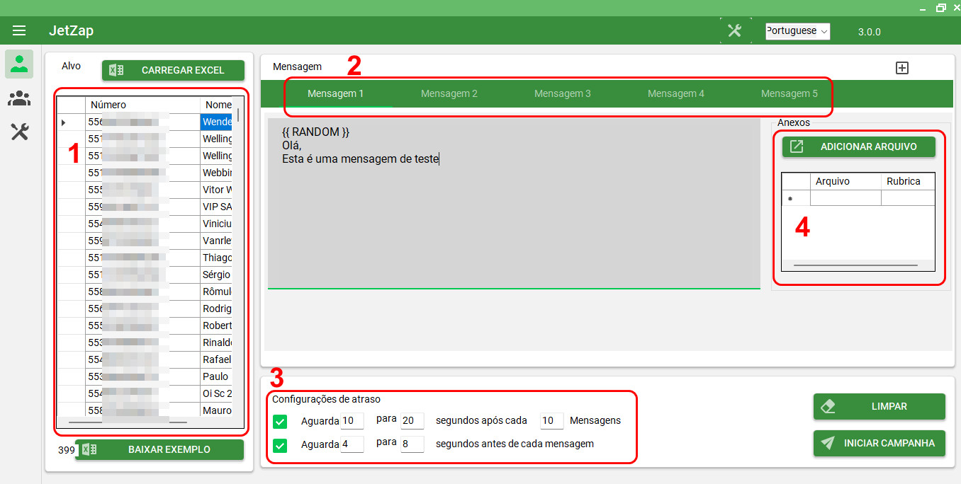 Whatsapp Envios em Massa Chat Bot Anti-ban Windows