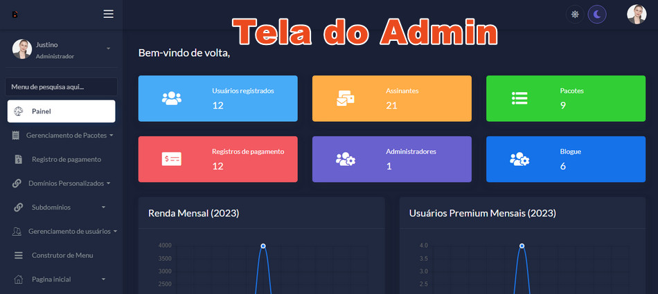 Criador de Sites SaaS Com Mercado Pago