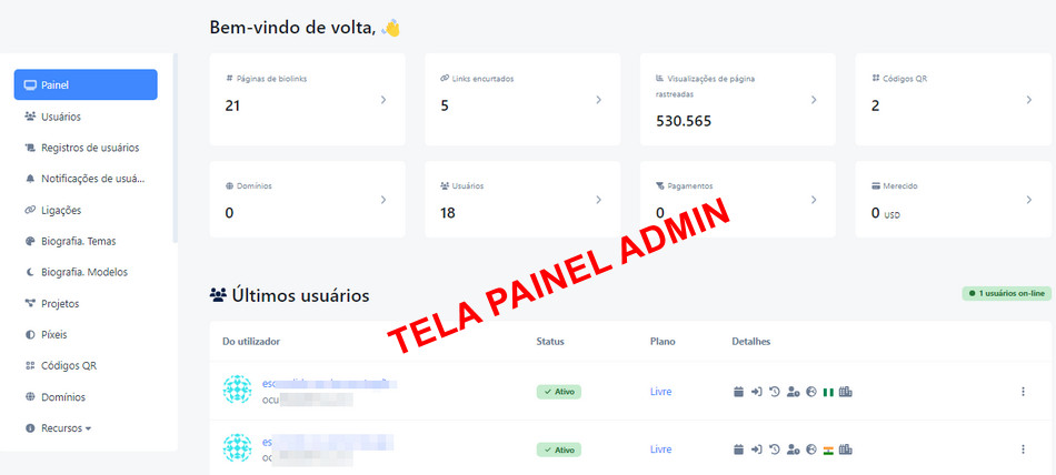 Script Biolinks SaaS Completo com MercadoPago