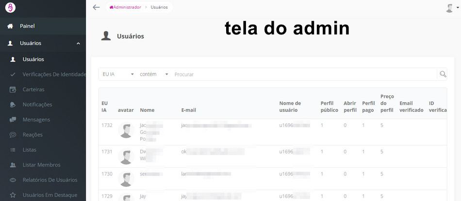 Script Only Fans Clone Completo com Administração