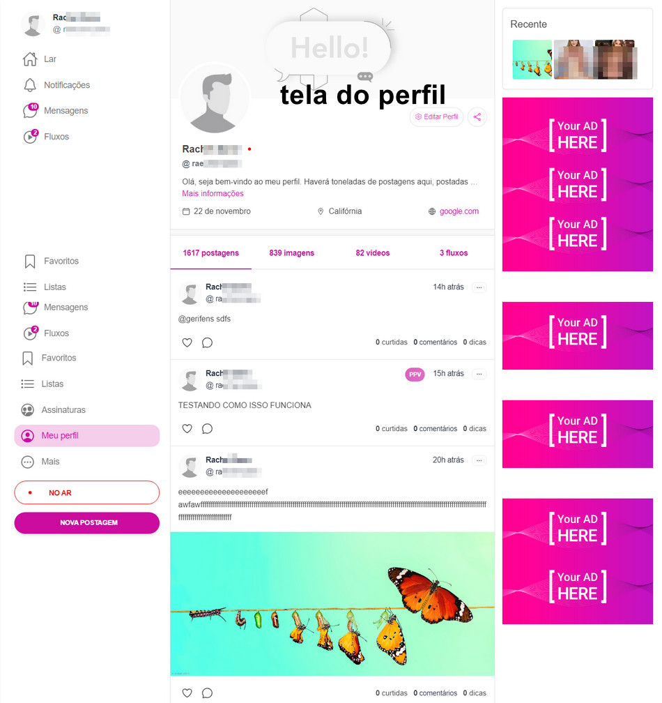 Script Only Fans Clone Completo com Administração