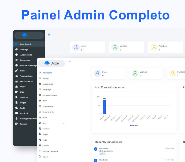 Sistema Clínica Hospital com Telemedicina SaaS