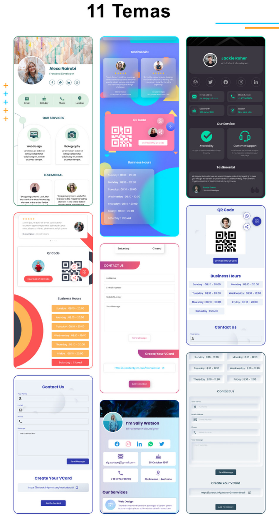 Sistema Vcard Cartão de Visita Virtual SaaS