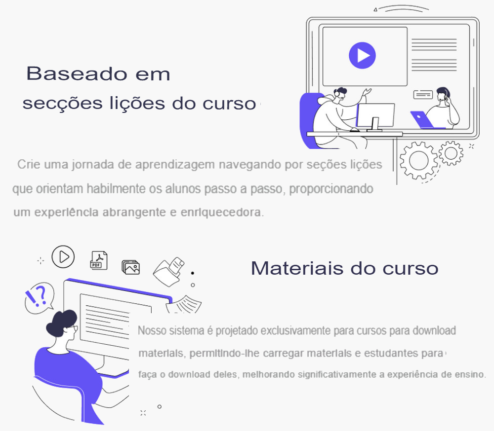 Plataforma Cursos online completo com Mercado Pago