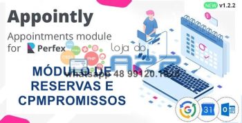 Appointly Perfex CRM Appointments compromissos perfex