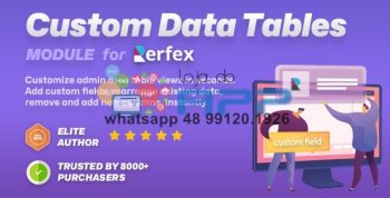 Custom Data Tables for Perfex CRM