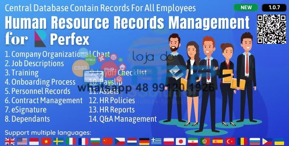 HR Records module for Perfex CRM