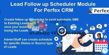 Lead Follow up Scheduler Module for Perfex CRM