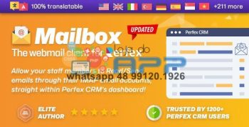 Mailbox Webmail based e-mail client Perfex CRM