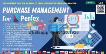 Purchase Management module for Perfex CRM