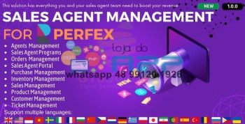 Sales Agent Management module for Perfex CRM