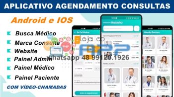 Aplicativo Consulta Médica Android IOS e Site