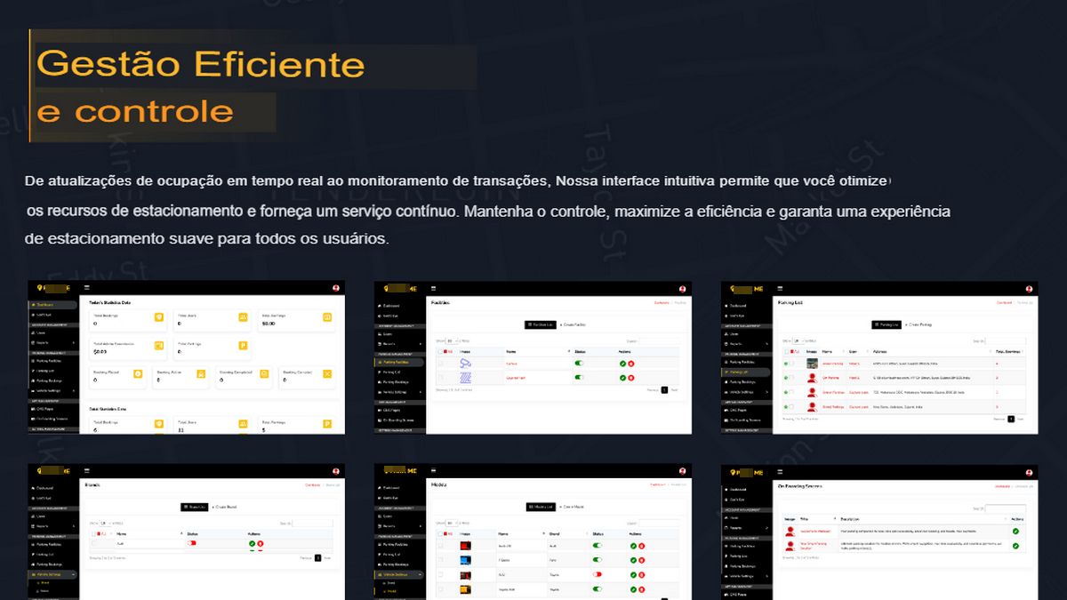 Aplicativo Estacionamento Android e IOS marketplace