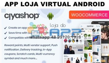 Aplicativo Loja Virtual Android Woocommerce CiyaShop