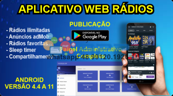 Aplicativo Rádio Online Com Administração