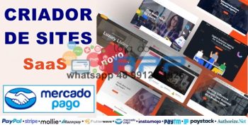 Criador de Sites SaaS Com Mercado Pago