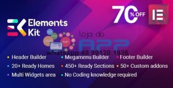 ElementsKit All In One Addons for  Elementor pro