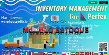 Inventory Management module for Perfex CRM Módulo Estoque