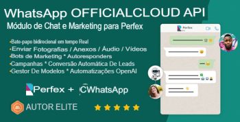 Módulo WhatsApp Official Cloud API Chat Perfex CRM