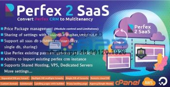 Perfex CRM SaaS Module completo