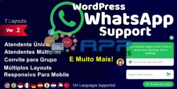 Plugin Chat Whatsapp Wordpress Wordpress Atendimento pelo whatsapp