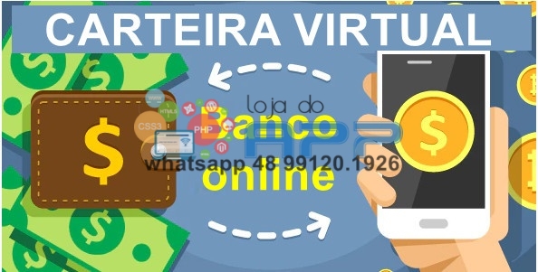 Script carteira Virtual Banco digital online Completo Com Administração