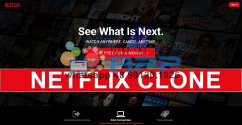 Script Netflix Clone Completo com Administração Ilimitado Filmes online