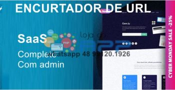 Script encurtador de URL shortener premium biolinks completo com admin SaaS